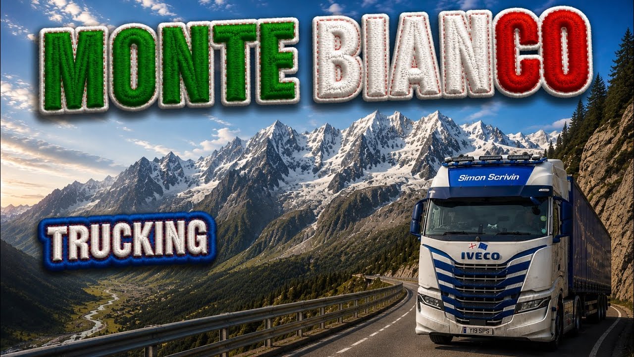 Newbie Trucker In Europe Monte Bianco Verona Abingdon