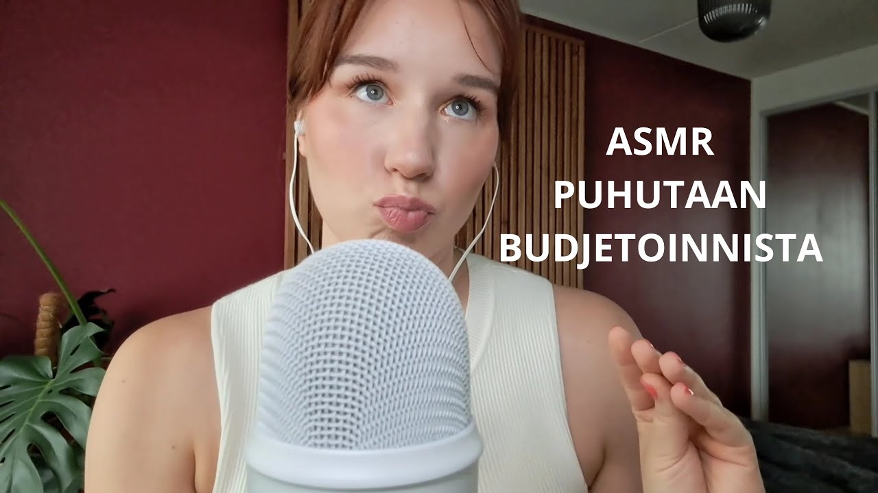 ASMR SUOMI Millainen mun kk-budjetti on? H&ouml;p&ouml;ttely&auml; kuiskaten 💭