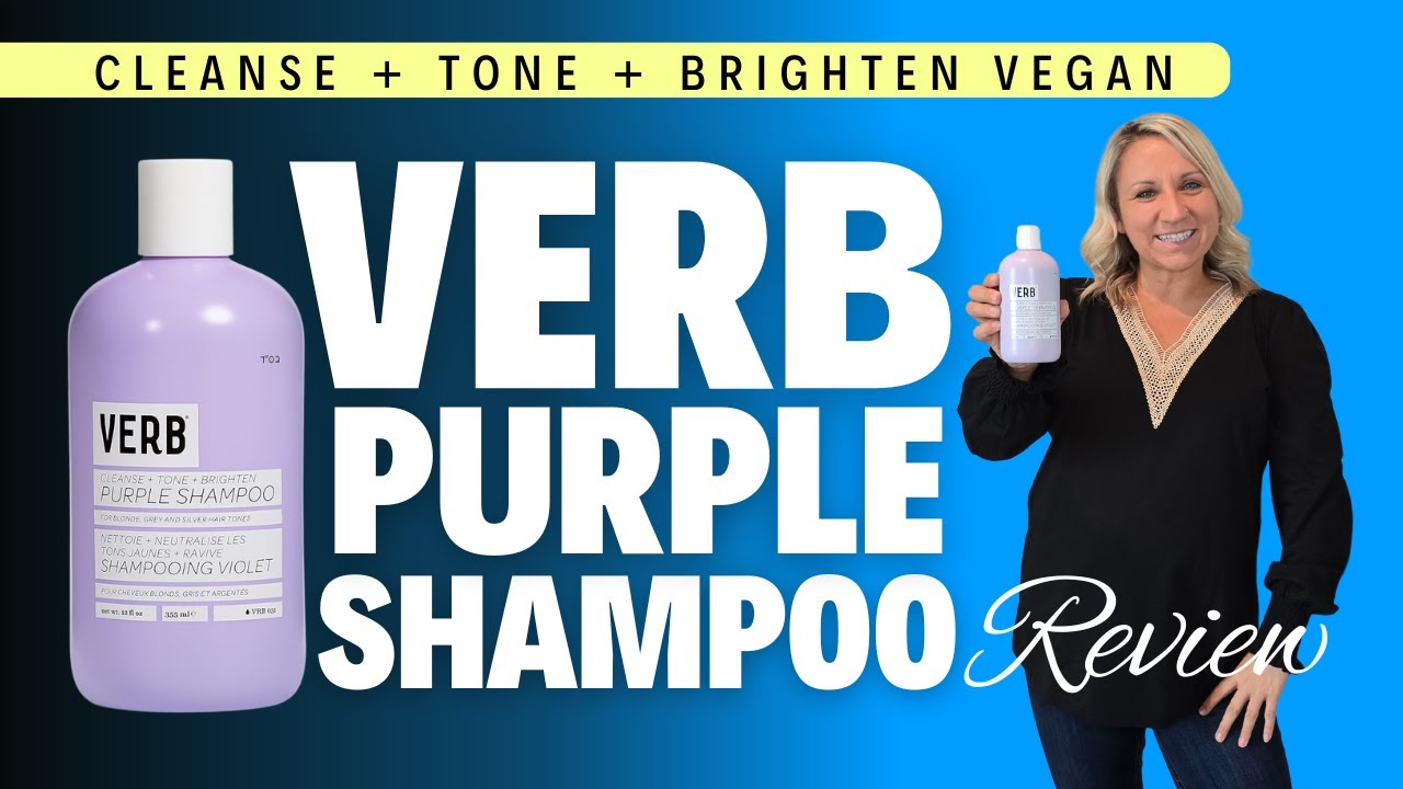 VERB Purple Shampoo - Vegan Toning Shampoo for Blonde, Grey and Silver Hair Review