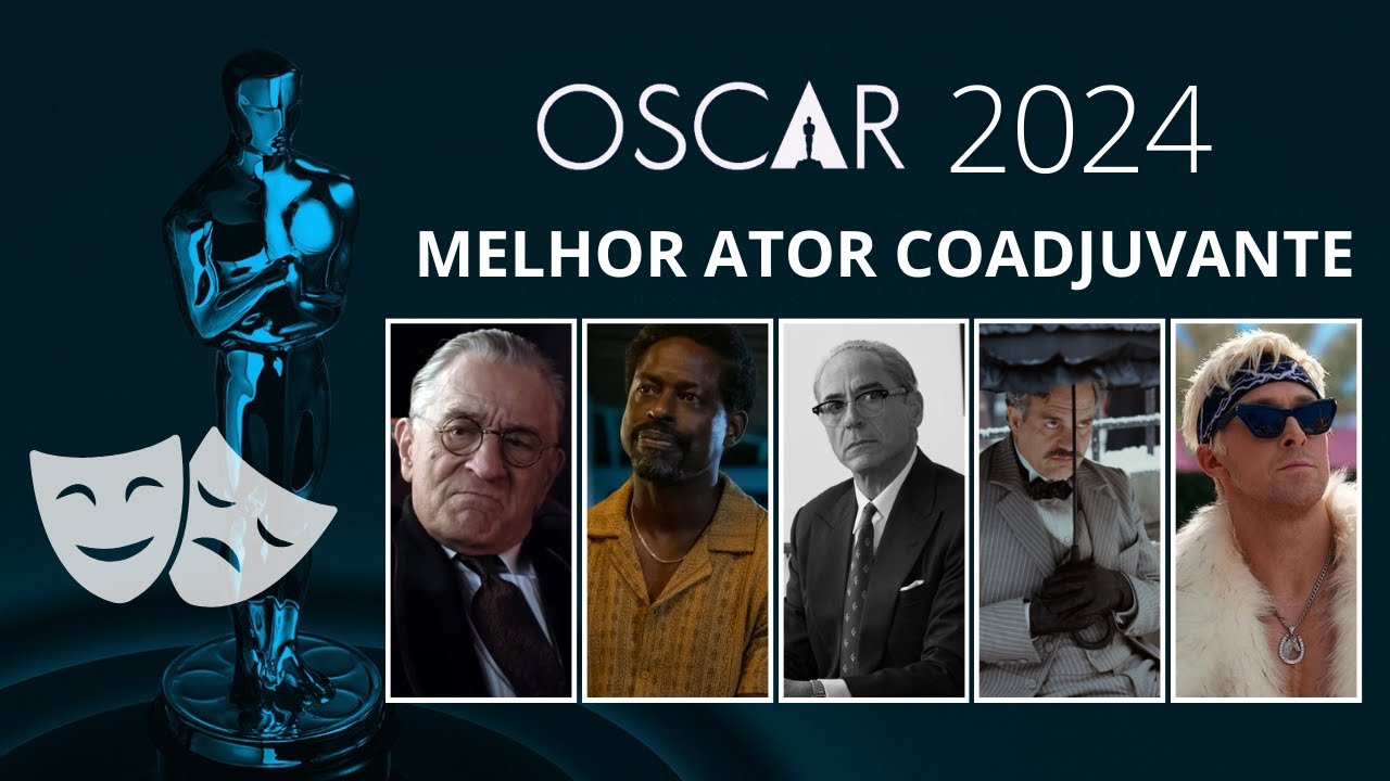 Indicados Melhor Ator Coadjuvante Oscar 2024