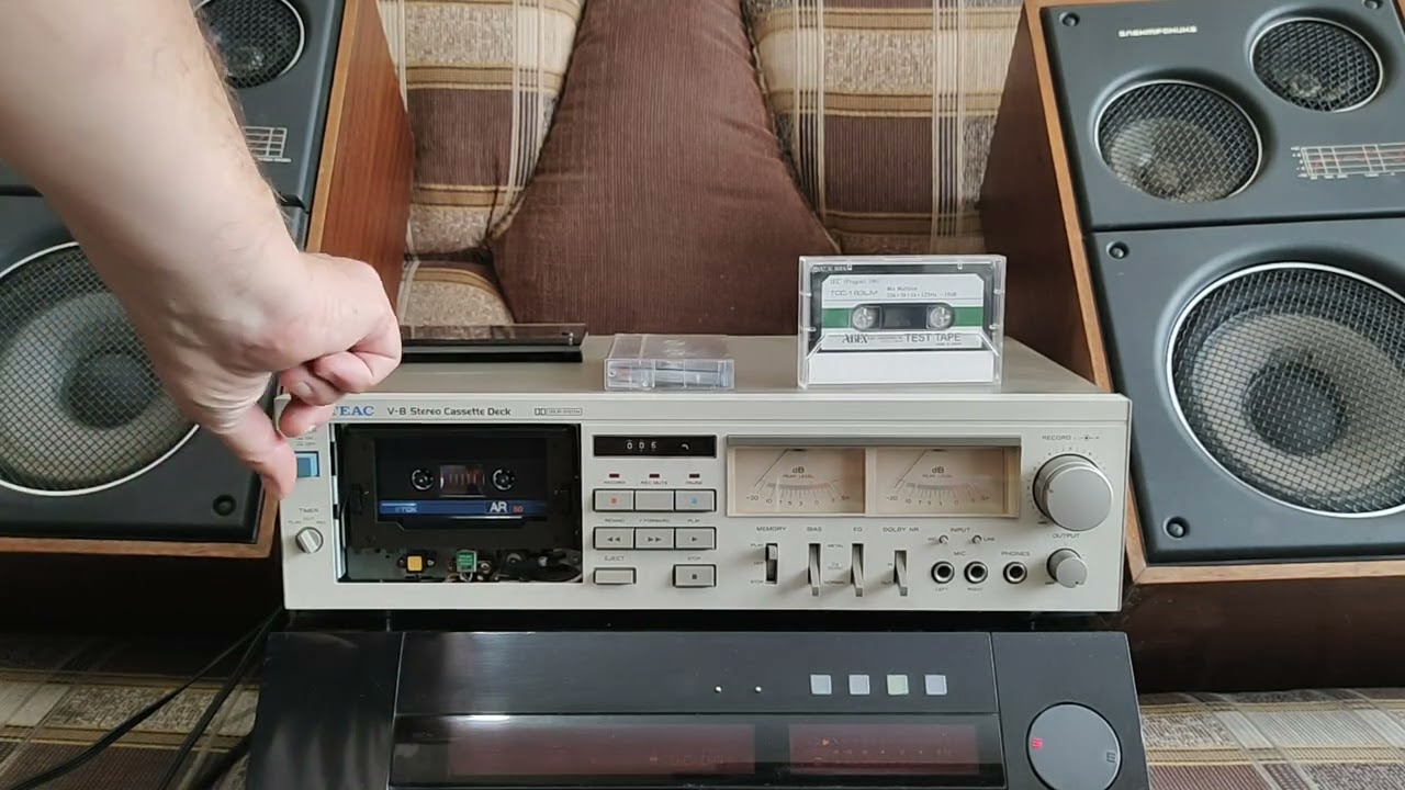 Teac V-8 проверка функциональности