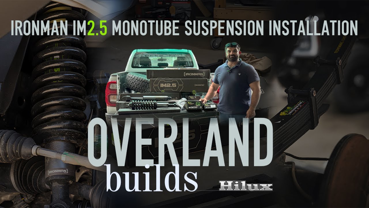 Overland Hilux Build - Part 2. Ironman 4x4 IM2.5 suspension install 