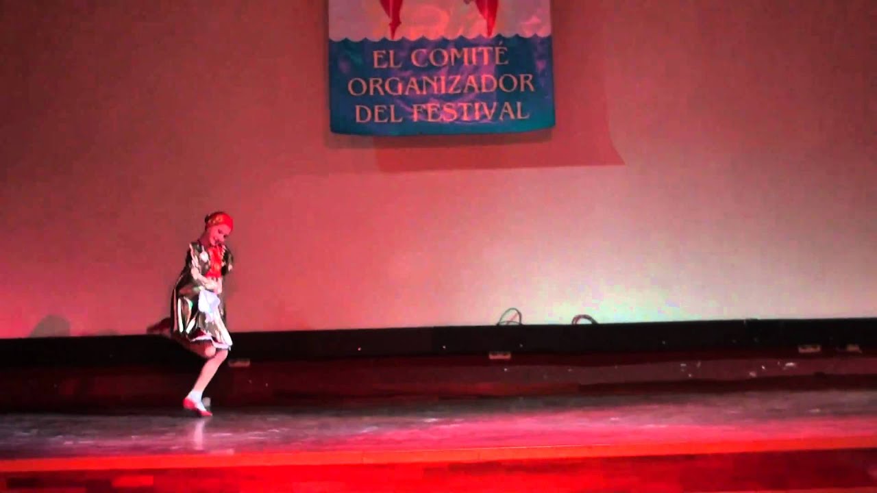 Народный стилизованный танец. RUSSIA/ SOLO  9 years old.