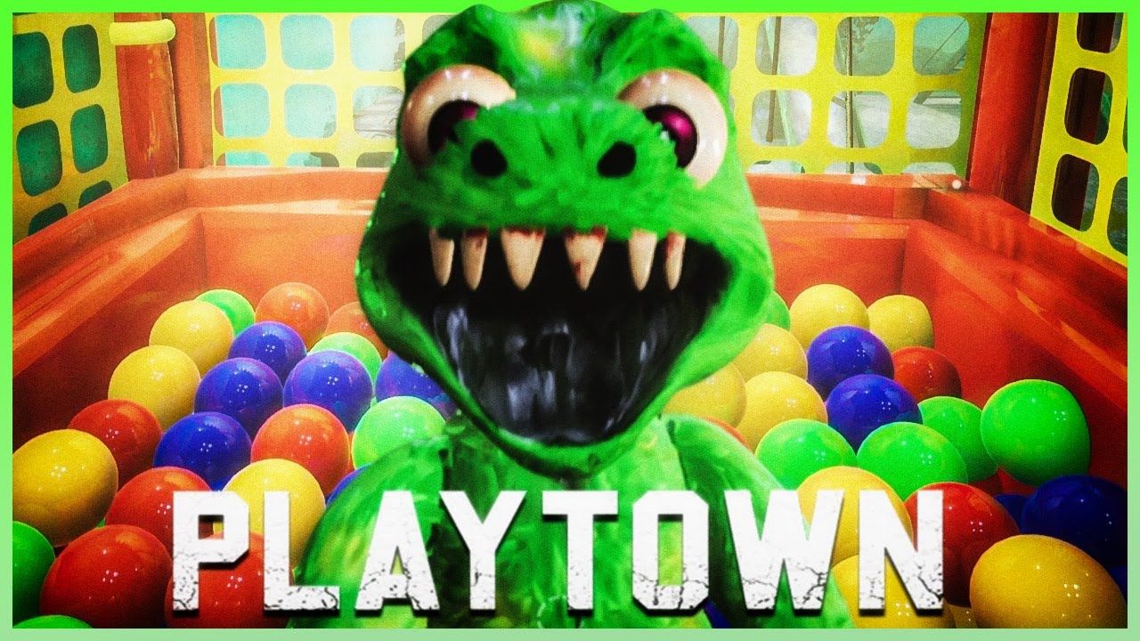 МАСКОТ ДИНОЗАВР СЪЕЛ ВСЕХ В ЭТОМ ДЕТСАДЕ! 🦖 PLAYTOWN 1