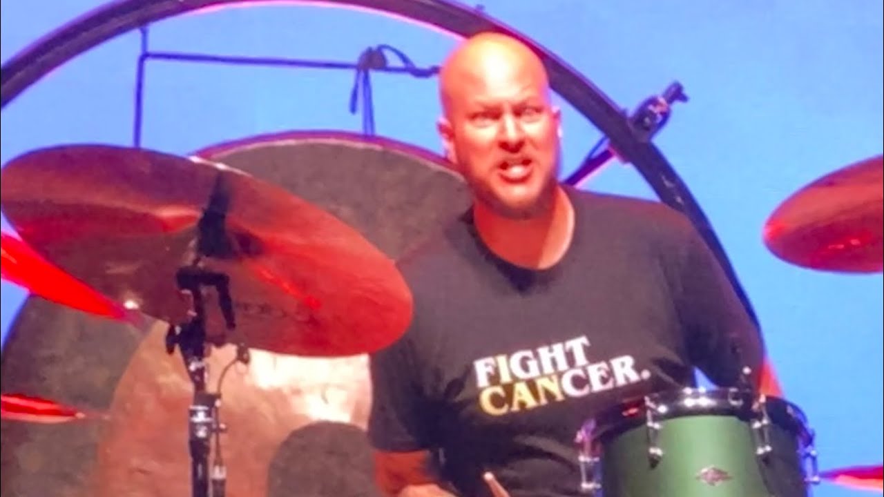 Man Fighting Cancer Plays Drums w The Killers  | For Reasons Unknown LIVE Banc of California 8/27/22