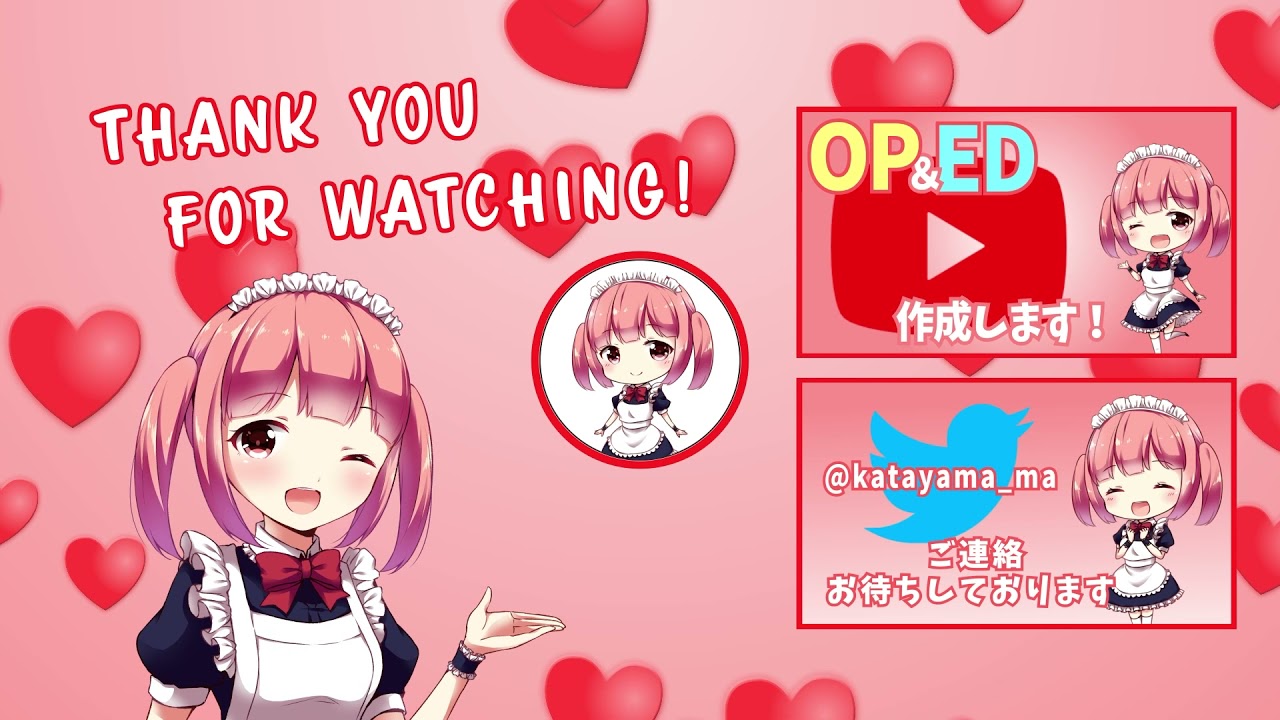 【VTuber風 OP&ED】 No.001 ［可愛い系］