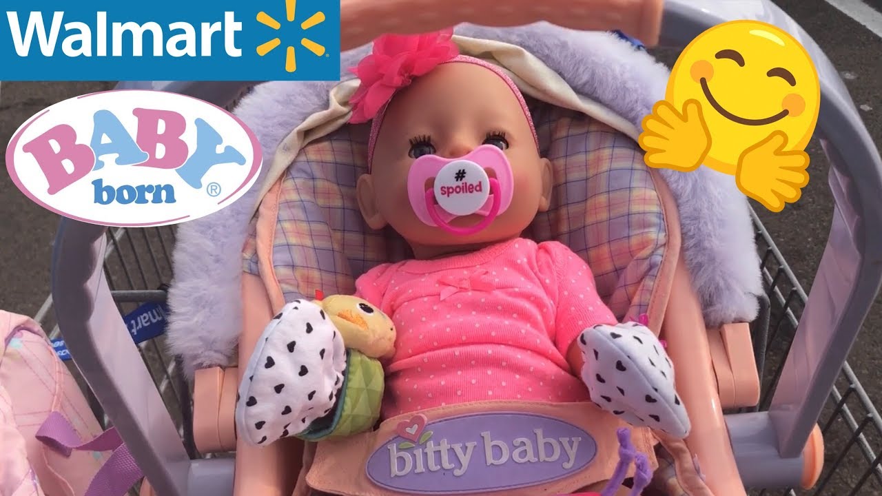 👶🏼 Выезд Baby Born в Walmart 🛒 с Дезире zapf creations видео о детях