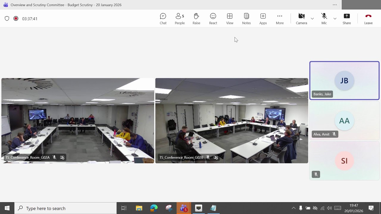 Southwark Council Overview and Scrutiny Committee - 20 January 2026