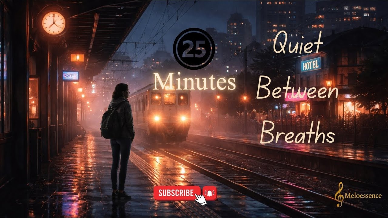 Quiet Between Breaths(25-Minutes) |A Healing Song for Quiet Fighters | Lo-fi  by Meloessence