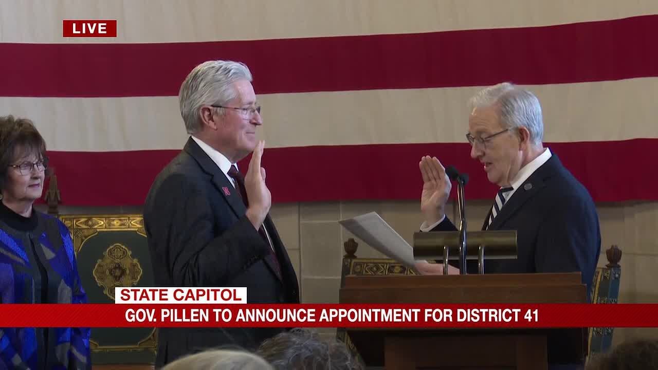 FULL VIDEO: Former Nebraska senator returns to fill District 41 seat