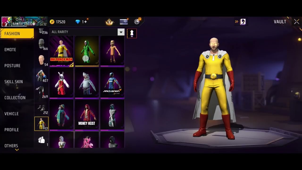 🔥 One Punch Man Free Fire ID 😱 | Full Trusted | No Scam | ₹800 Only 🔥