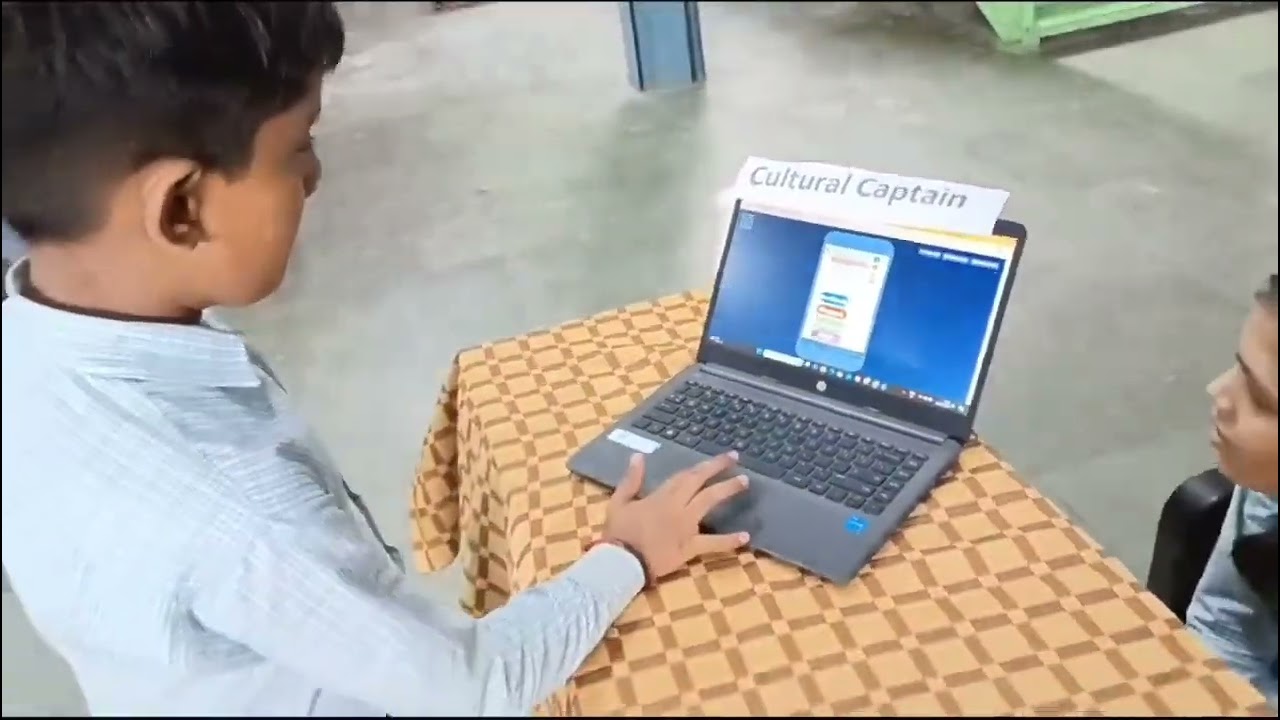 Use of Voting app for conducting Student Council Election
