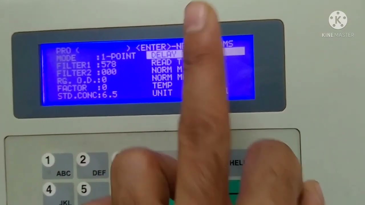 How to add protein test semi automatic biochemistry analyzer..in hindi