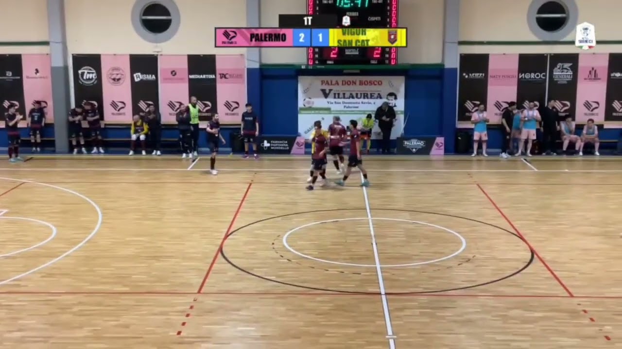 PALERMO C5 vs VIGOR SAN CATALDO - 8-1 - 24ª Giornata Campionato Serie C Futsal 2025/26- Highlights