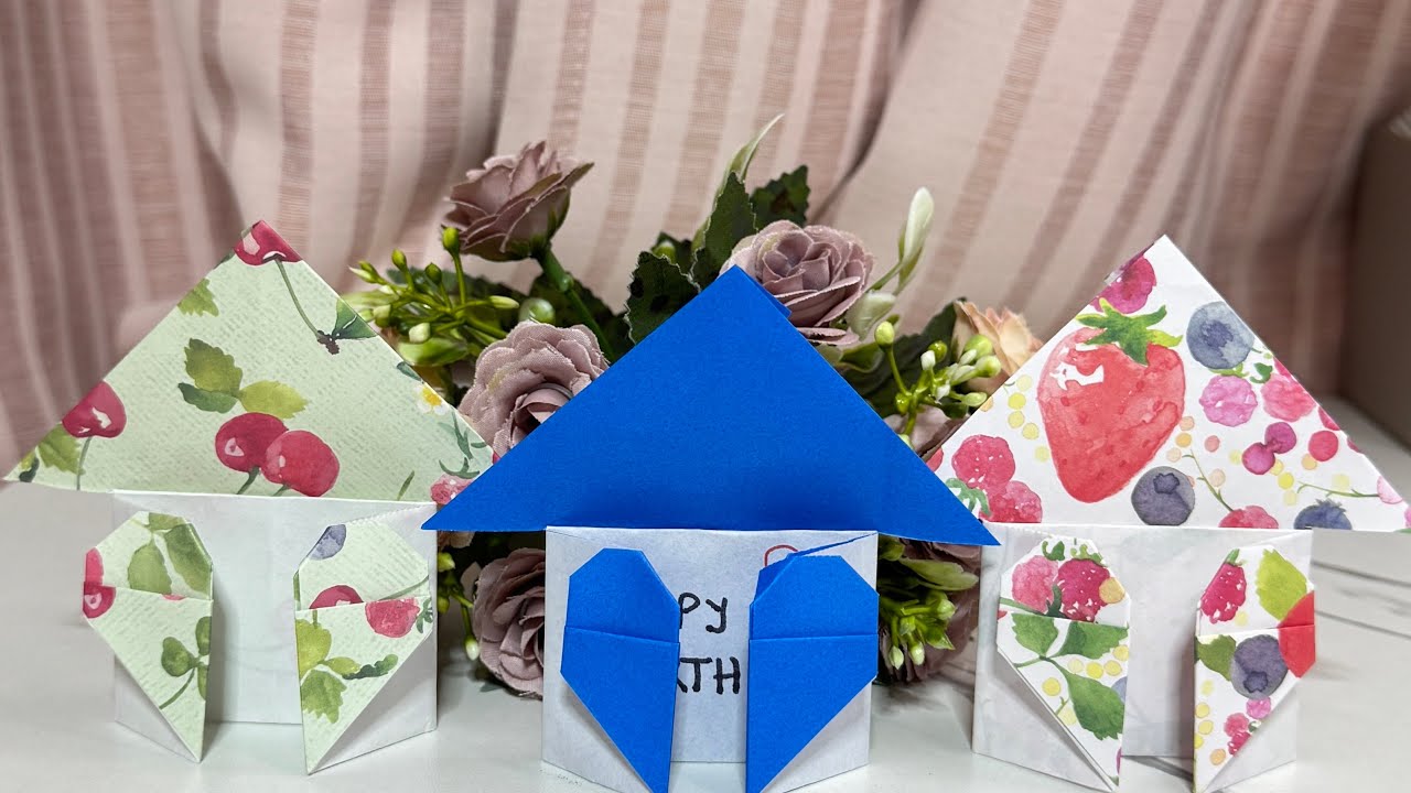 Thử cùng làm ngôi nhà trái tim nào! v10