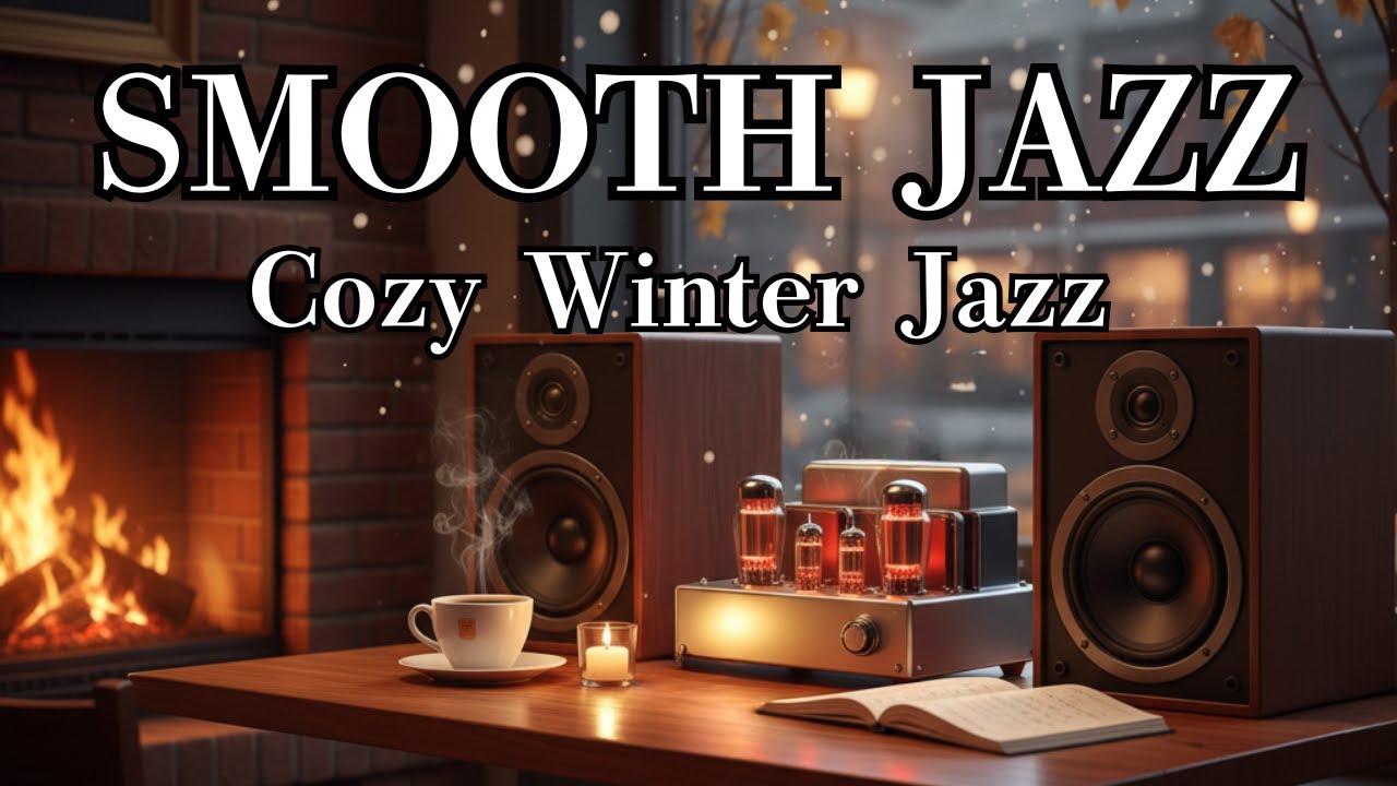 【Cozy Winter Café Jazz】Smooth Jazz x Soulful R&B – Warm Grooves for Study, Relax & Focus ☕🔥🎷