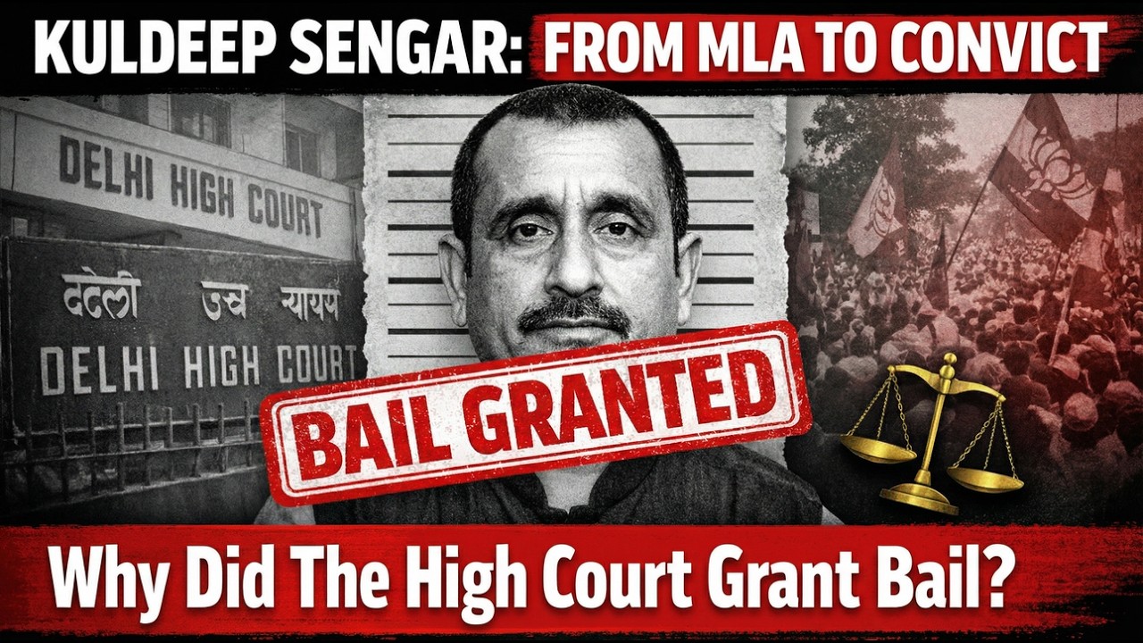 Unnao Rape Case: Kuldeep Sengar Exposed – From MLA to Life Sentence & Shocking Bail | Abhishek Sinha