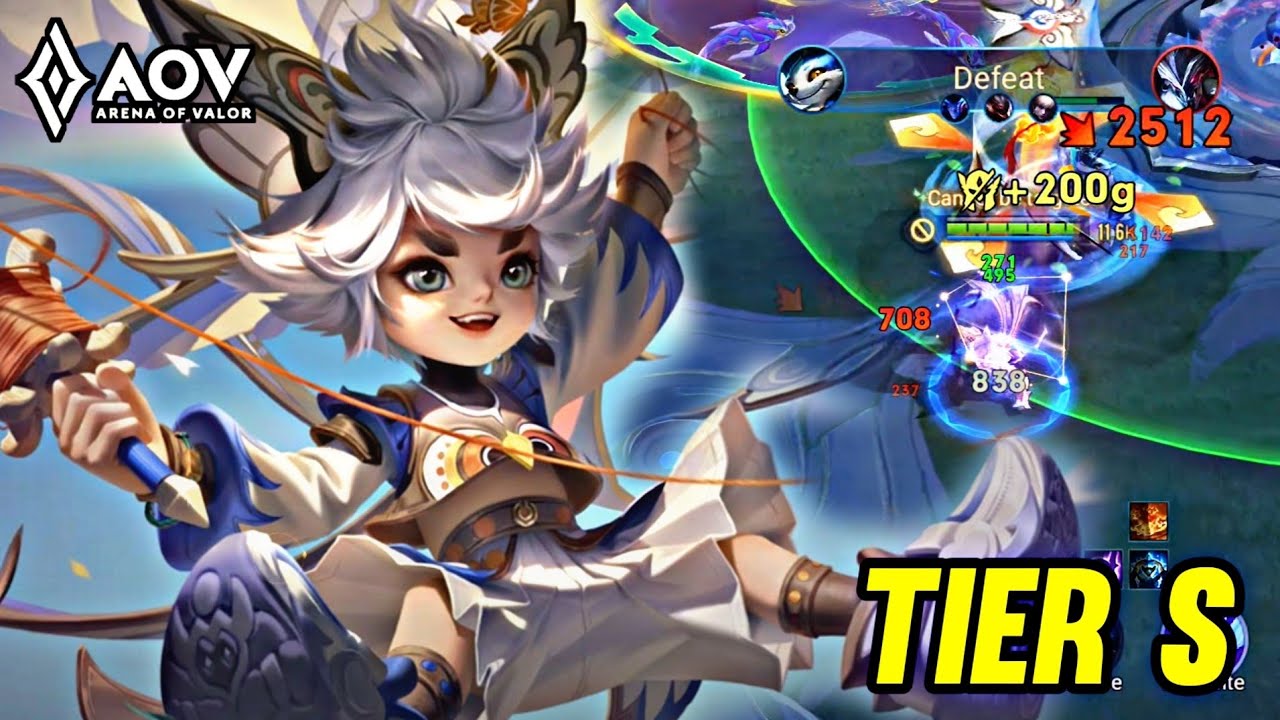 AOV : FENNIK GAMEPLAY | TIER S - ARENA OF VALOR LIENQUANMOBILE ROV