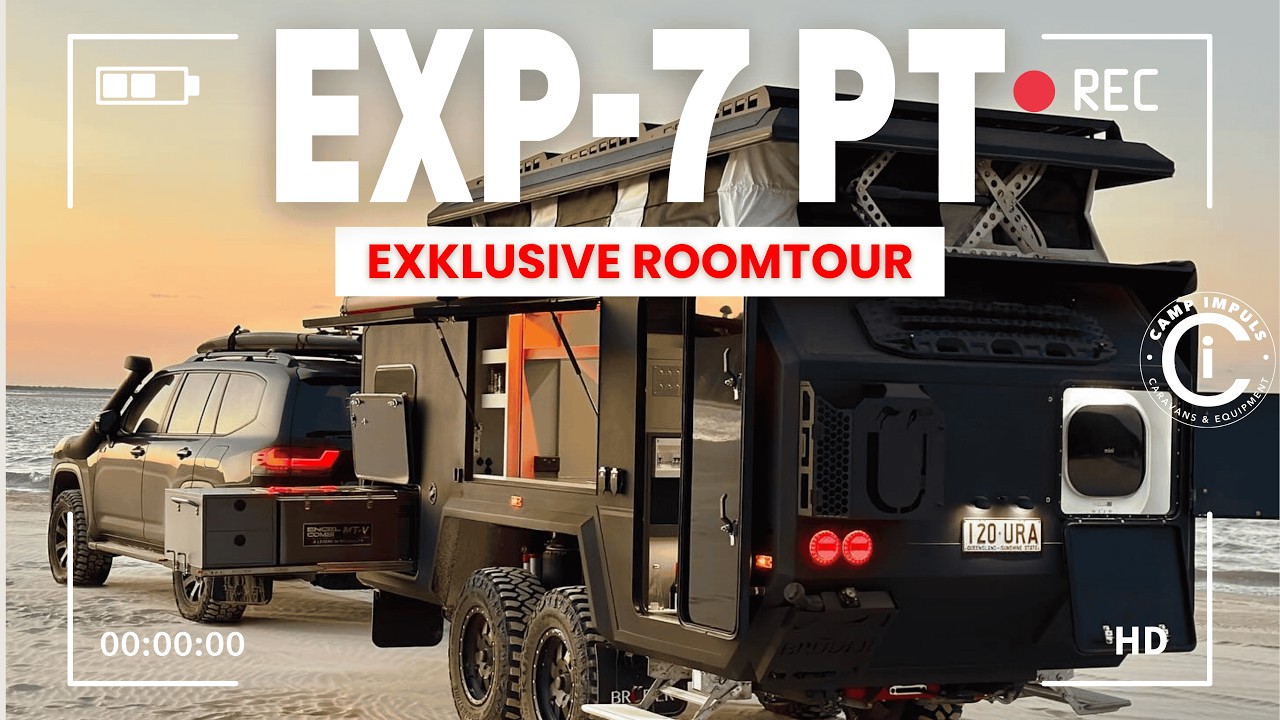 Bruder EXP-7 PT | Offroad 4x4 Wohnwagen im Detail