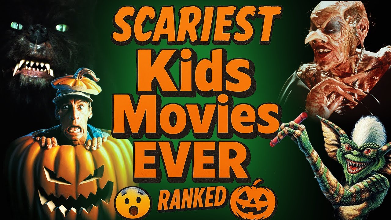 10 Scariest Kids Movies EVER MADE