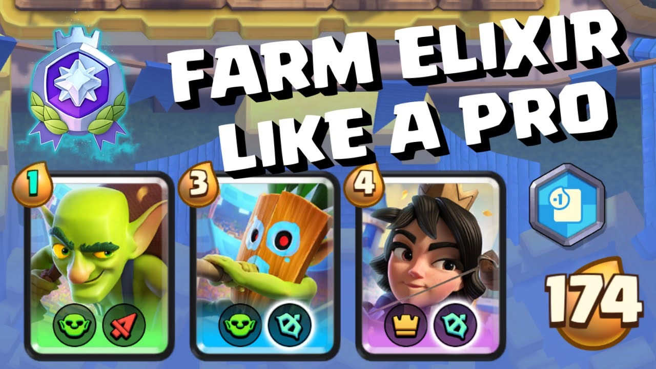How to FARM ELIXIR like a TOP PLAYER - Merge Tactics