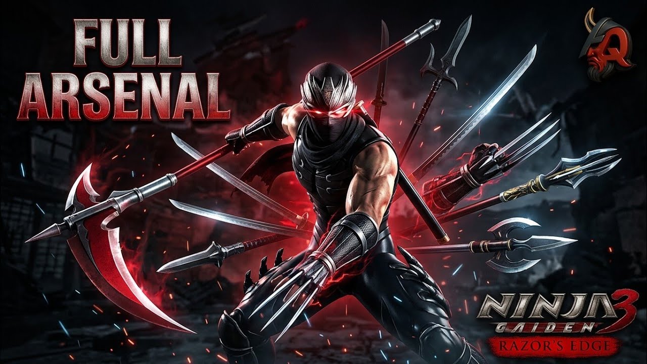 Every Weapon in Ninja Gaiden 3: Razor&rsquo;s Edge | Full 4K Showcase