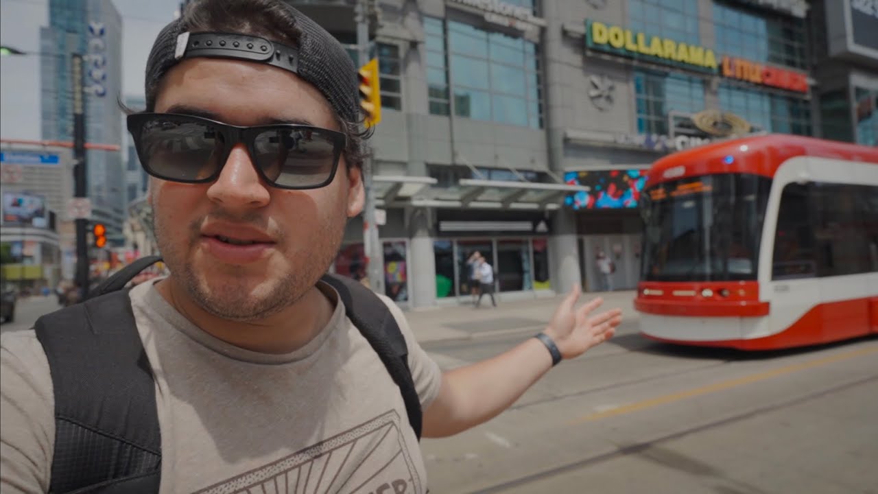 Asi es el TRANSPORTE PÚBLICO en TORONTO!🚇 El mas grande de CANADA🇨🇦😱