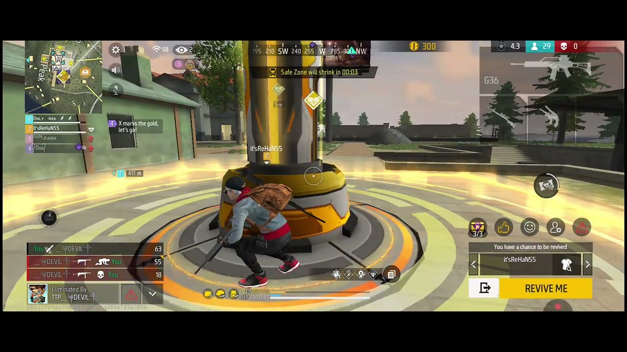 Best free fire gameplay #freefire #gaming 