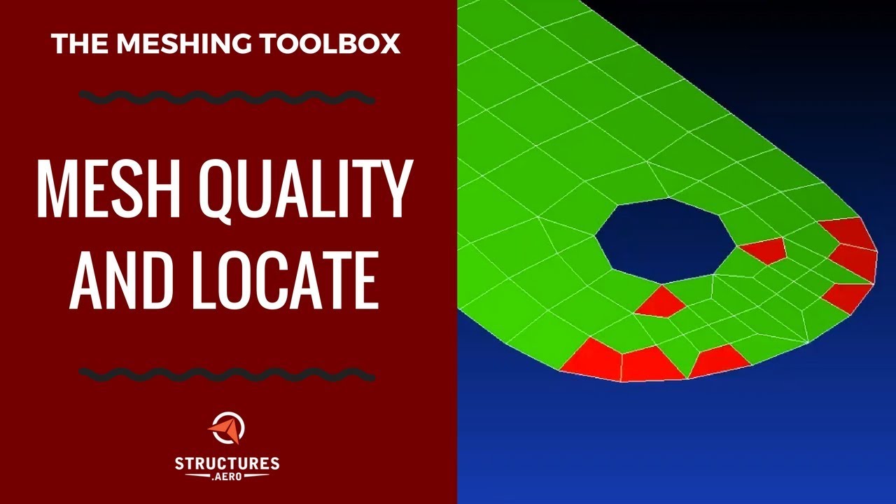 Mesh Quality and Mesh Locate in the Femap Meshing Toolbox