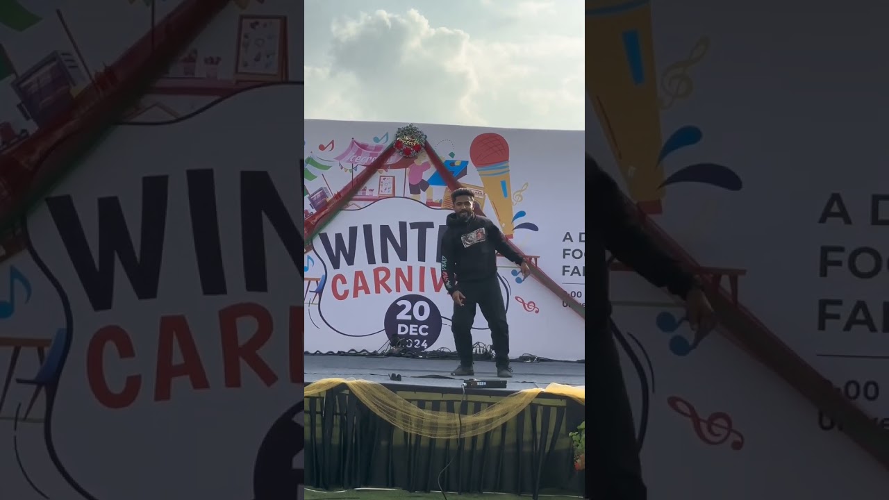 Dance Performance  at  Winter carnival event | Presidency university.