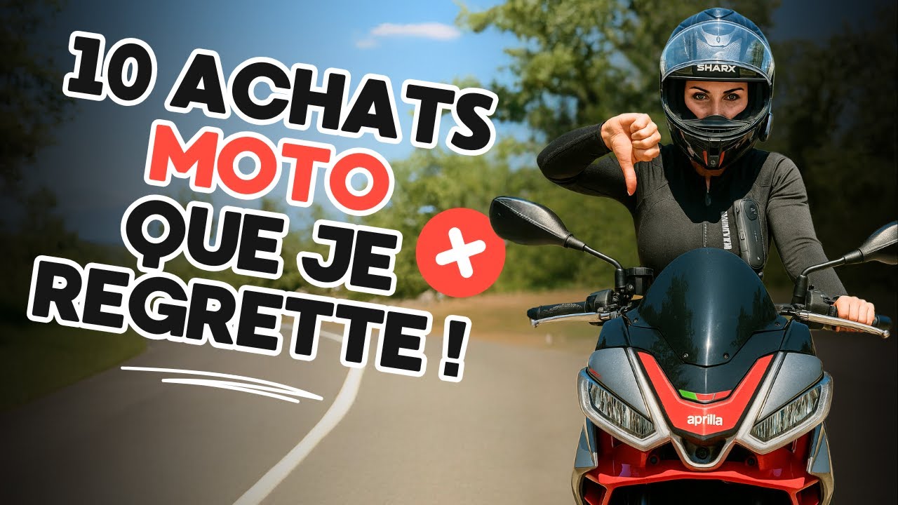 10 ACHATS MOTO QUE JE REGRETTE ❌🏍️
