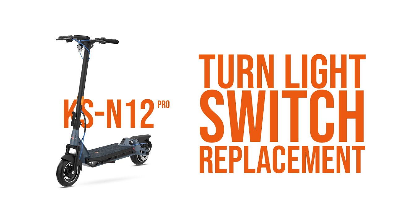 KingSong N12 Pro | Turn Light Switch Replacement