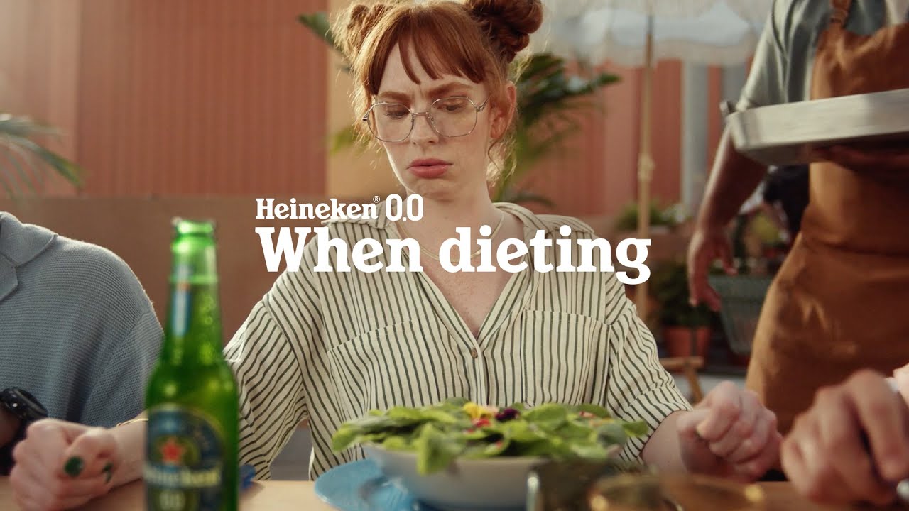Heineken | 0.0 Reasons Needed | On a diet?