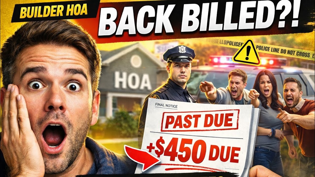 My Builder-Controlled HOA DOUBLED My Fees… Then Back-Billed Me!