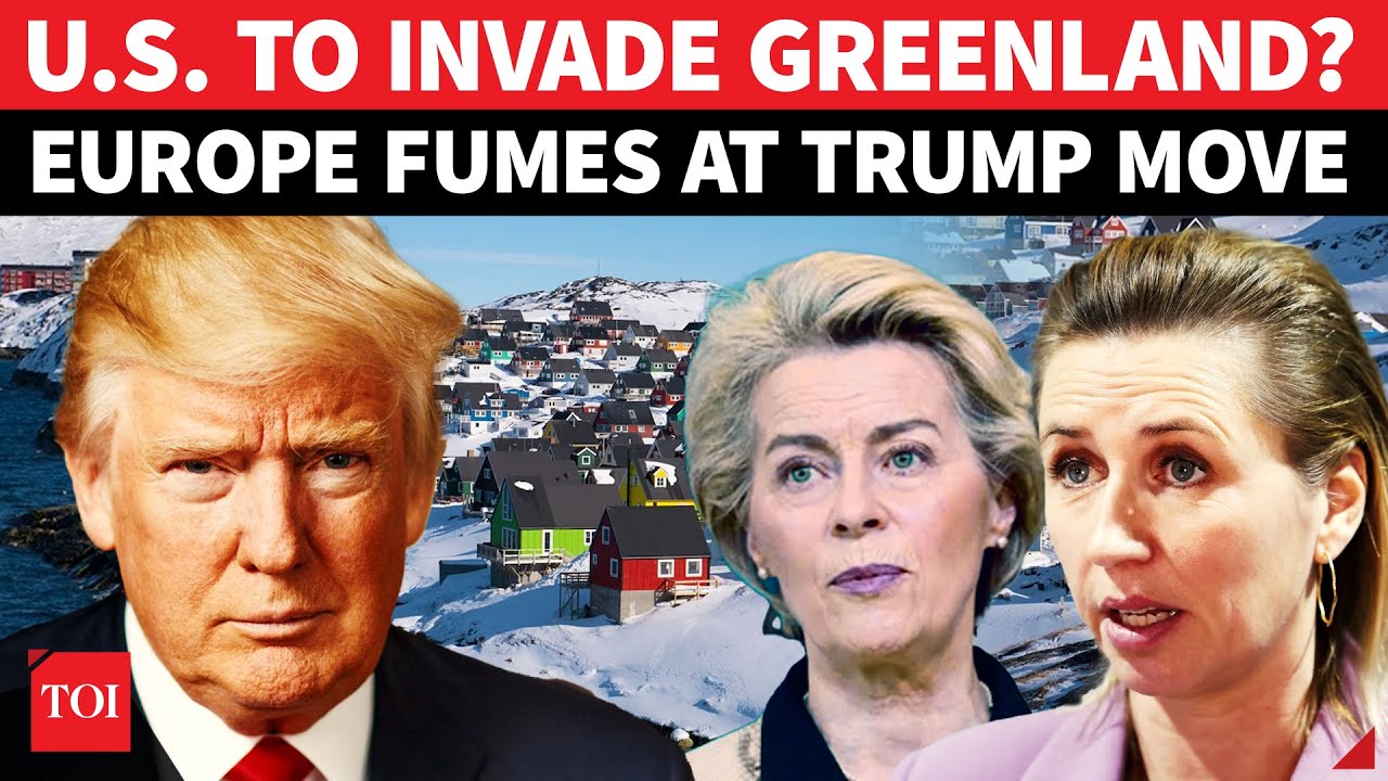 US Military To Attack Own Ally Denmark? Panic In Europe As Trump Declares 'GREENLAND IS OURS'