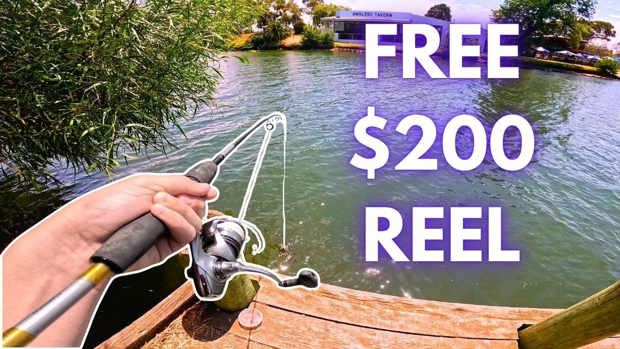 I WON A $200 REEL (And Caught a Fish With It)