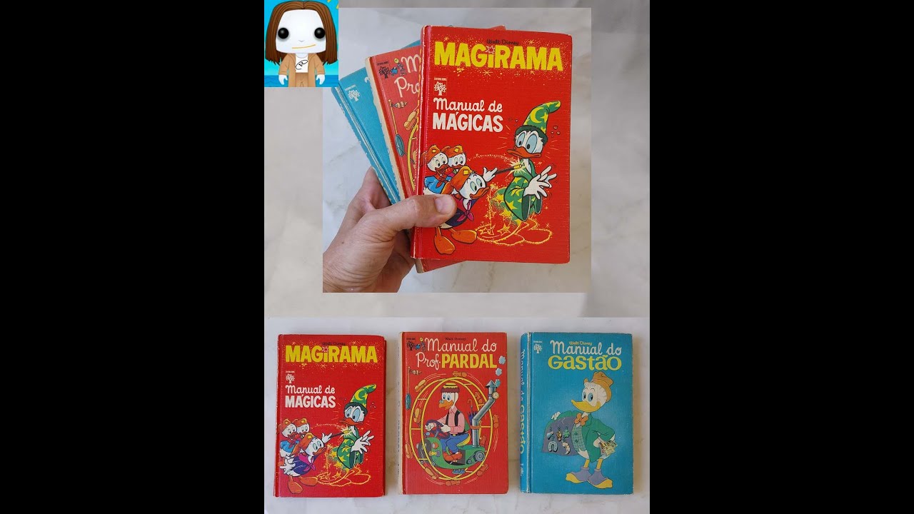 Manual Disney - Lote com 3 unidades