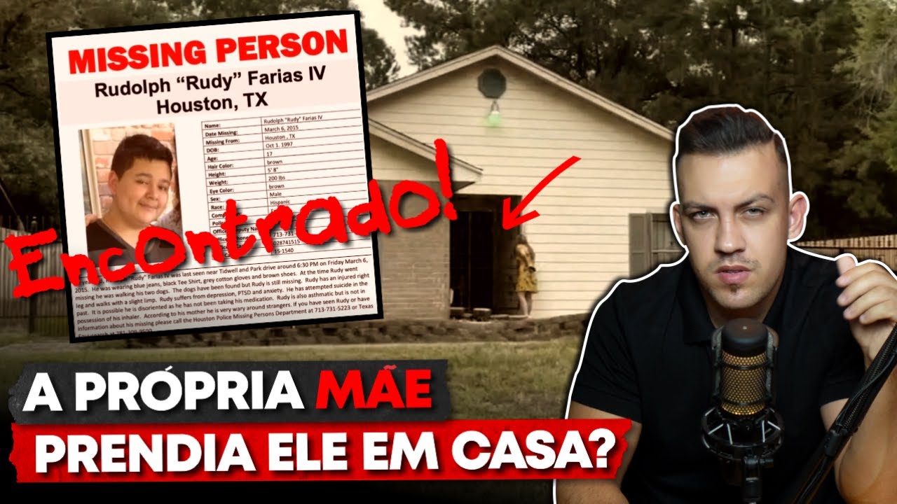 Encontrado EM CASA 8 anos depois | Caso Rudy Farias