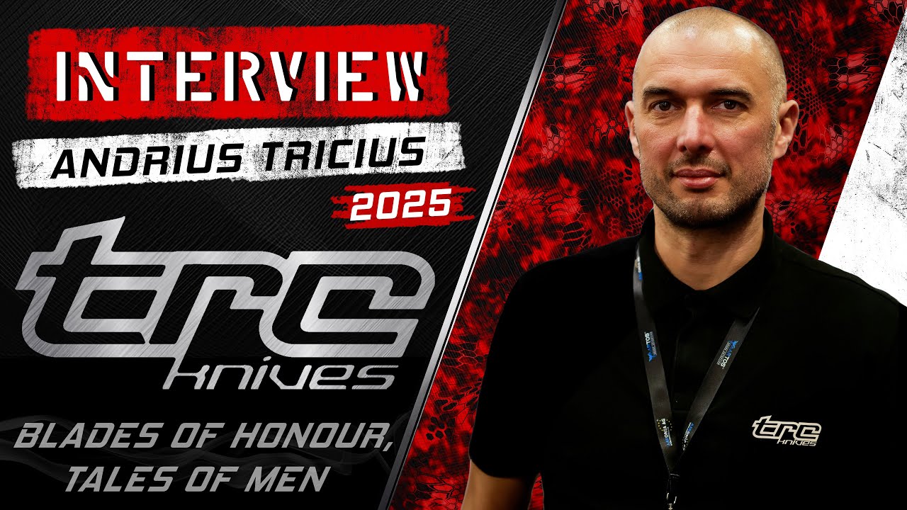 TRC Knives – Познакомьтесь с создателем: Интервью с Андриусом Трициусом