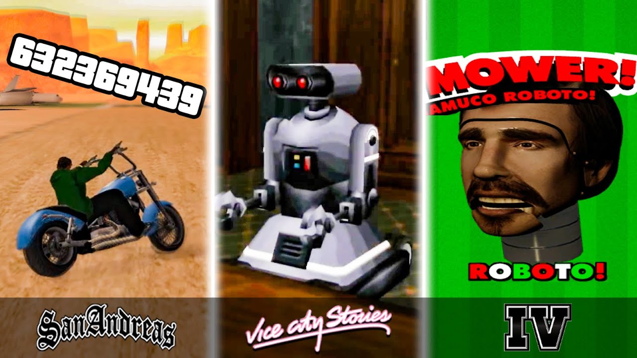 Evolution of Domestobots in GTA Games (2020) | with EvoScore