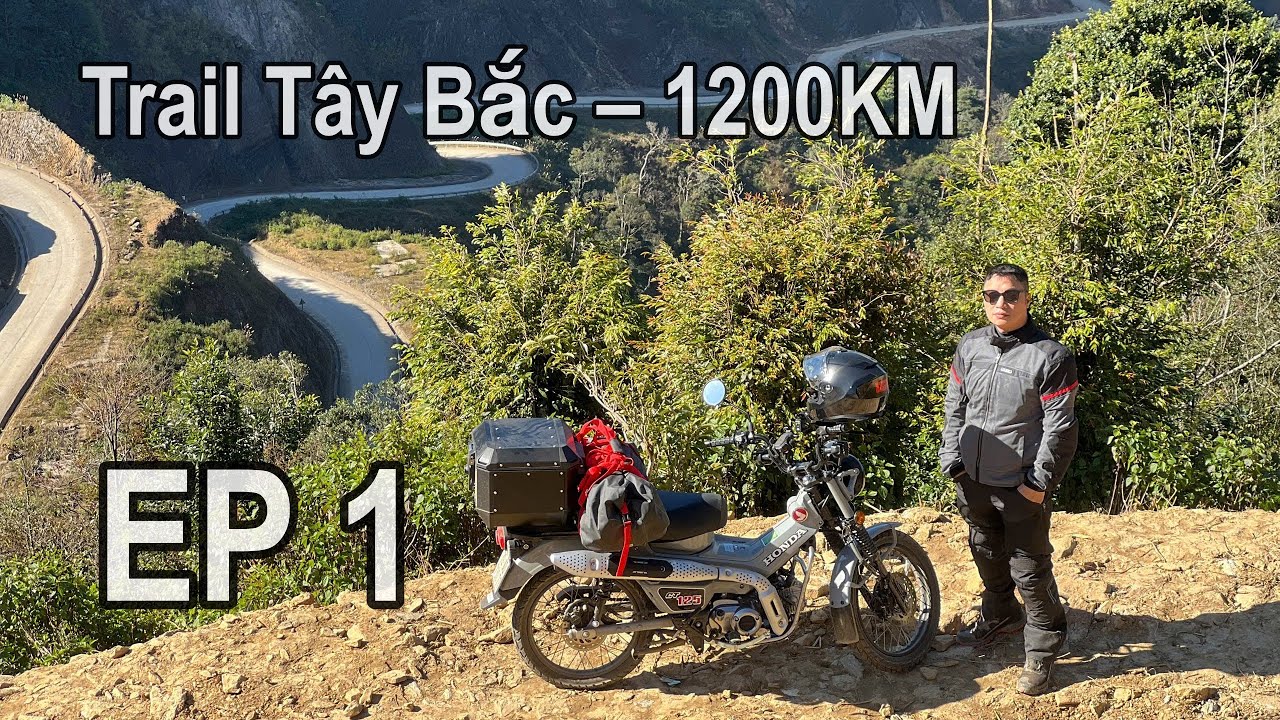 Поездка на мотоцикле Honda CT125 по северо-западному Вьетнаму: 4 дня 3 ночи, часть 1 | Ханой - Тр...