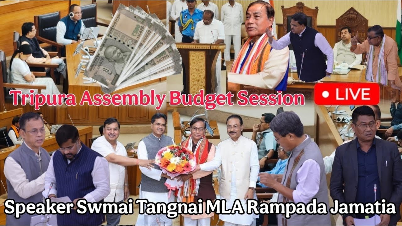 TRIPURA ASSEMBLY BUDGET SESSION 2026 Day4 II TTAADC 13th April & Kwtal Khukphang MLA Rampada