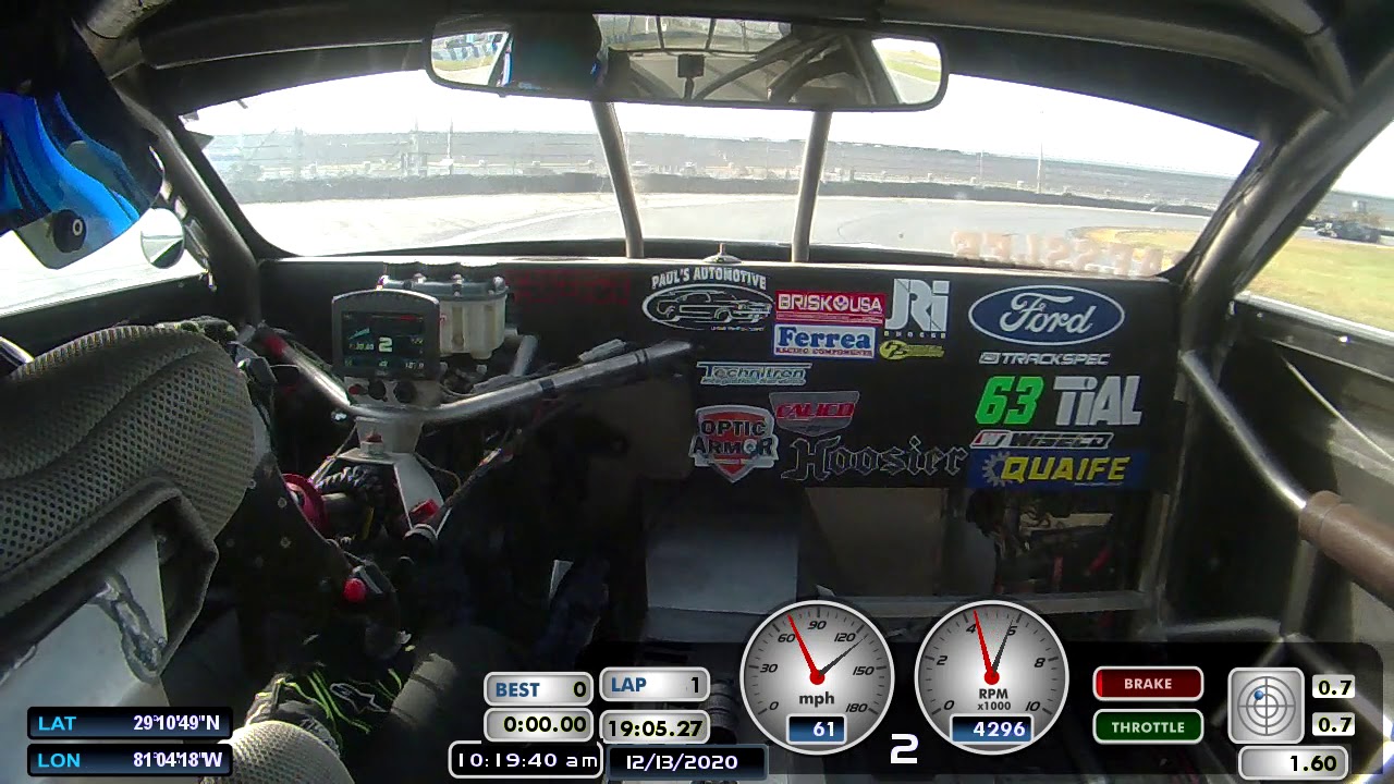 Paul's Automotive Engineering Daytona Testing