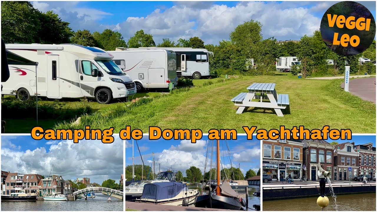 Camping de Domp am Yachthafen in Sneek | Holland