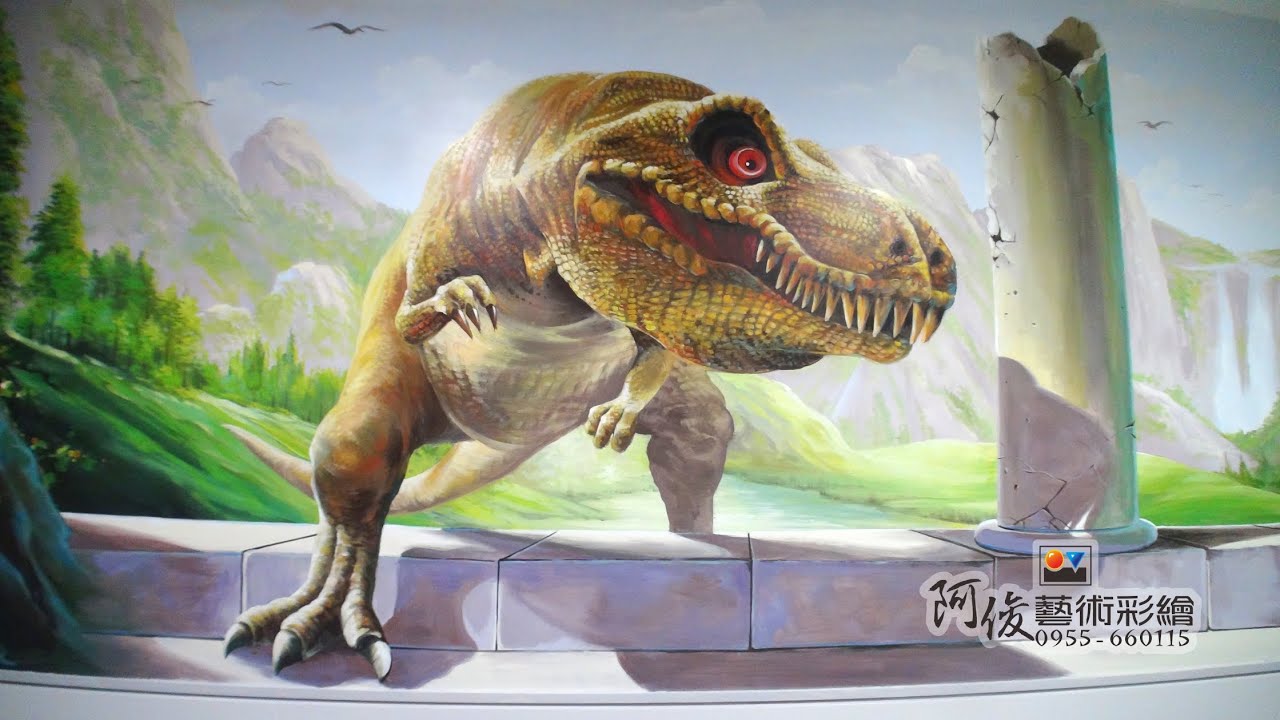 民宿房間彩繪,3D立體壁畫,LINE ID: 559383