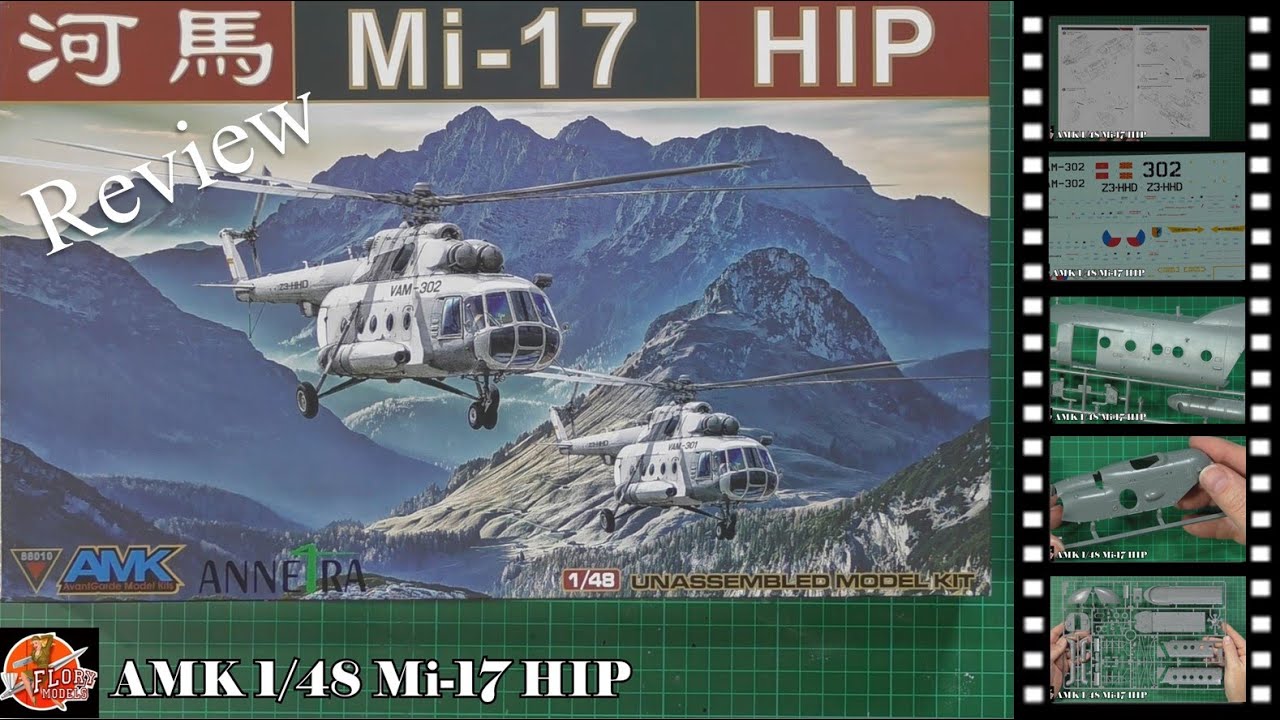 AMK 1/48 Mi -17 HIP Review