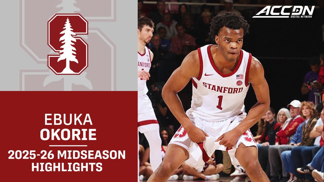 Stanford G Ebuka Okorie Midseason Highlights | 2025-26 ACC Men's Basketball