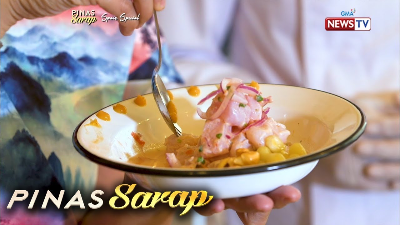 Pinas Sarap: Iba't ibang klase ng ceviche sa Espanya, tinikman ni Kara David!