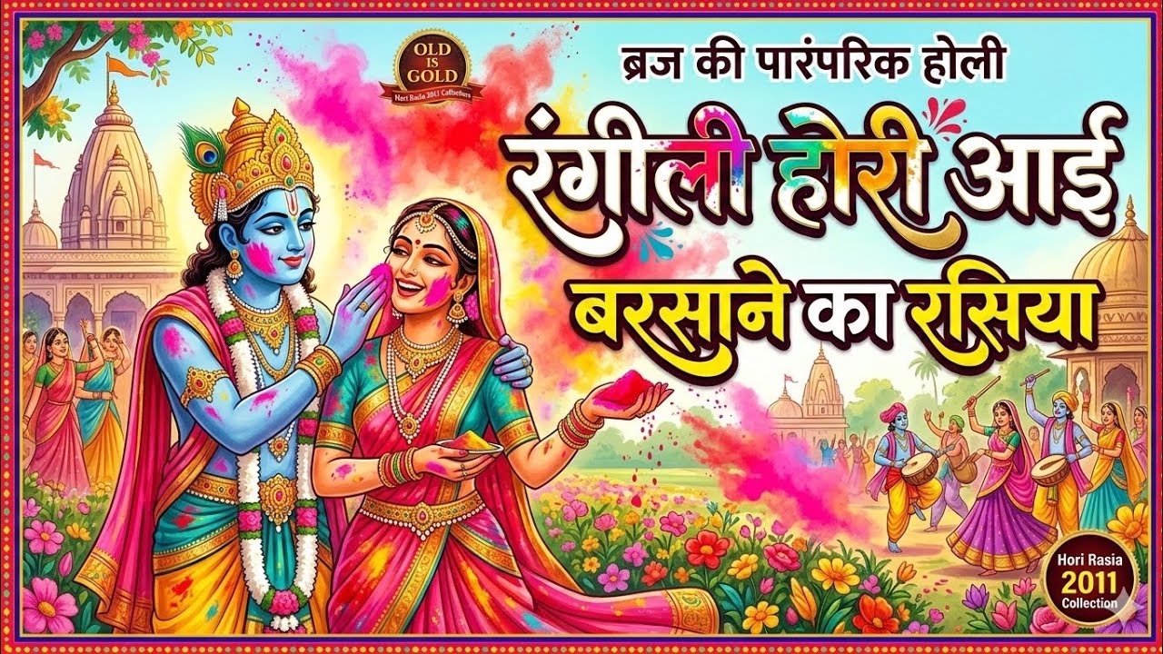 Rangili hori aai dhoom machee Barasane horirasia-2011-03-21#vrindavanrassiddhant#babamaharaj#horiras