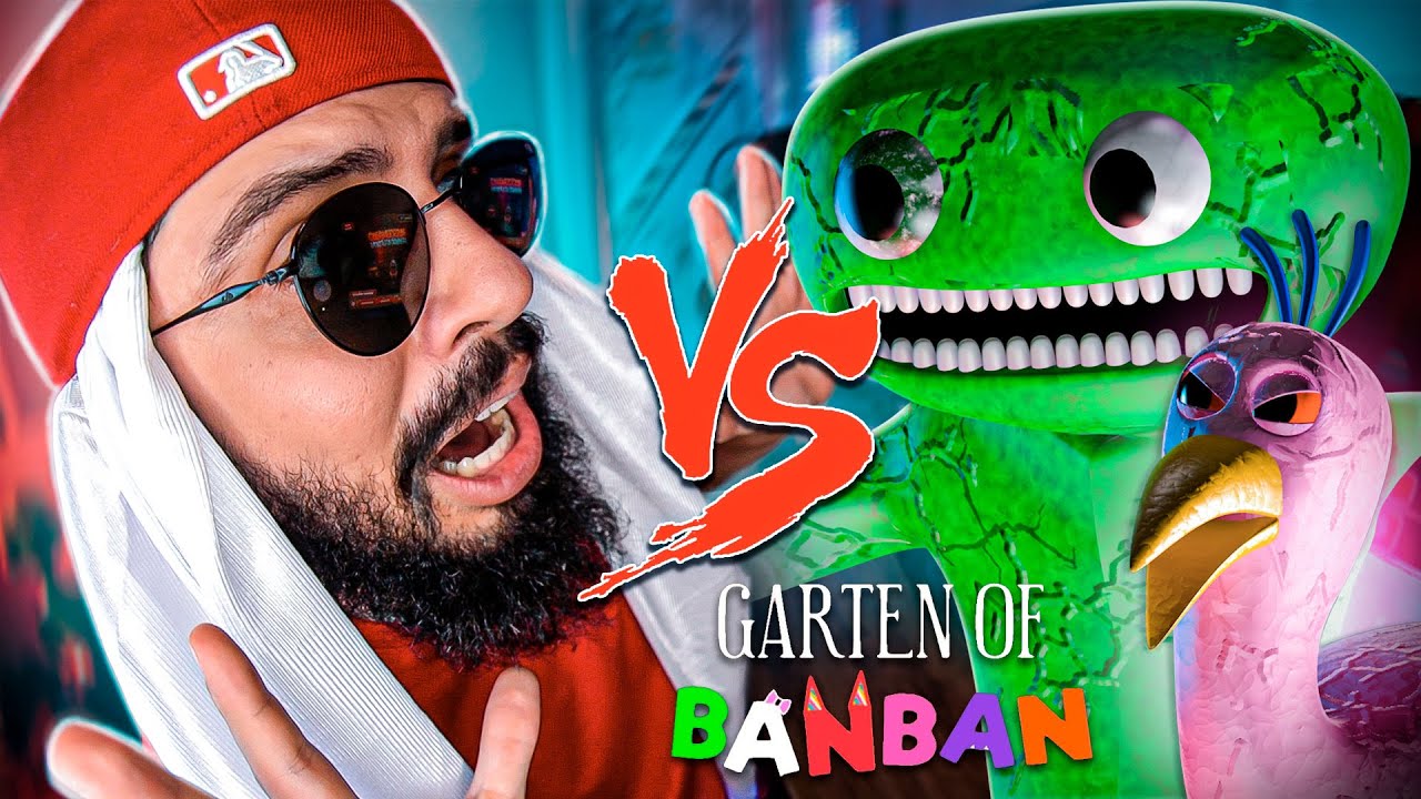 Jumbo Josh e Opila (Garten of Banban) Vs. Mussa - Batalha com Games